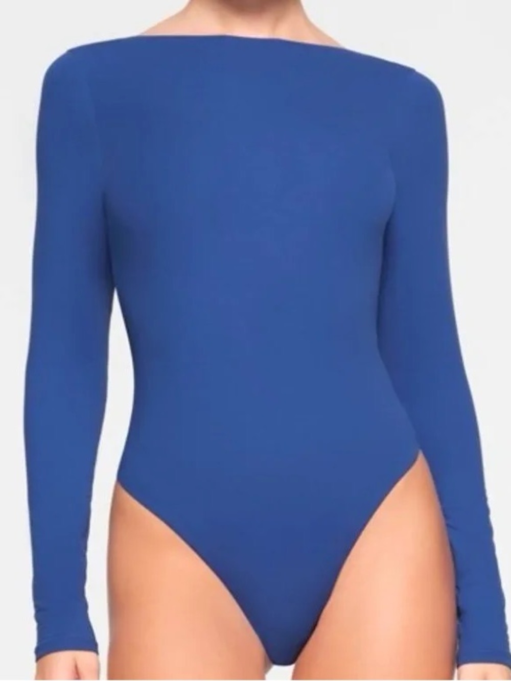 SKIMS Royal Blue bodysuit